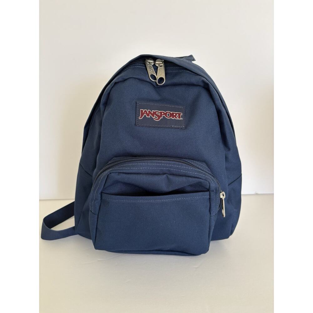 JanSport Half Pint Blue Mini Backpack